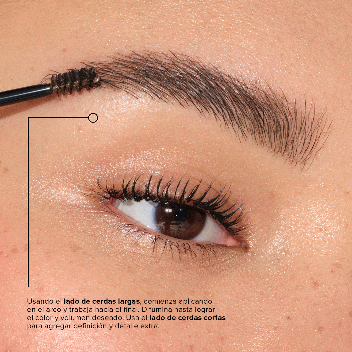 VOLUMIZING TINTED BROW GEL FULL SIZE  (GEL LIGERO CON TEXTURA TIPO MOUSSE PARA CEJAS)